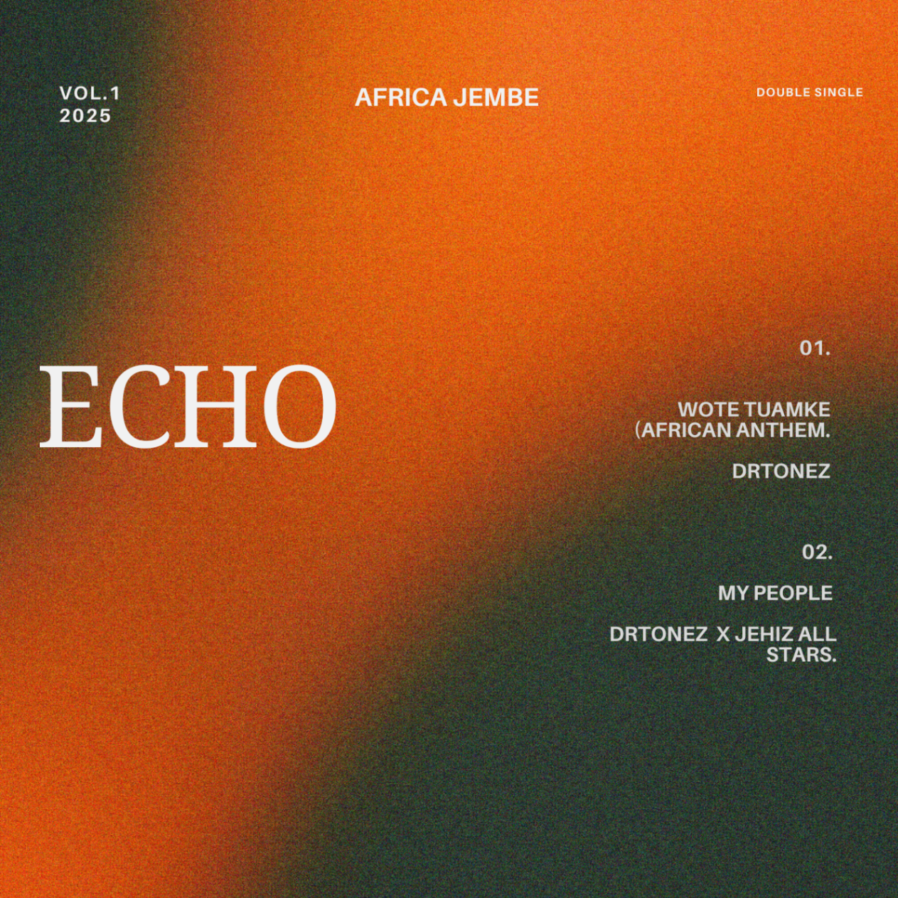 ECHO — African Jembe EP cover by Drtonez